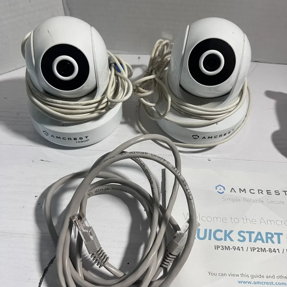 Amcrest IP2M-841W IPM-721W 1080P Pan Tilt Wireless IP Security Camera WiFi
